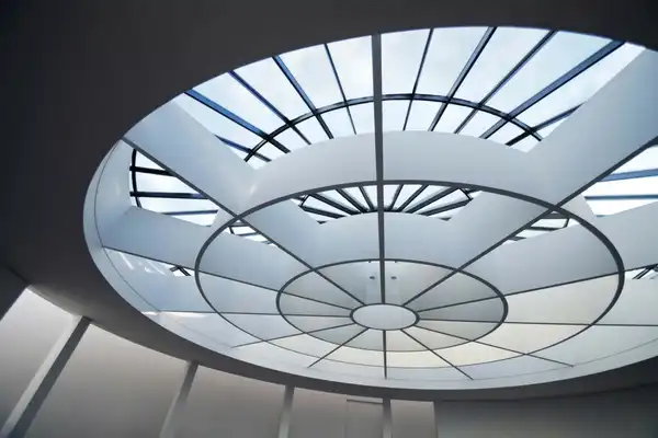 Rooflight with patent glazing