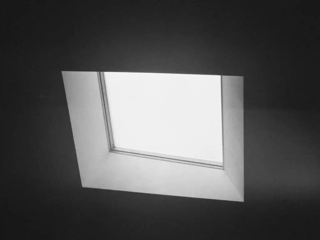 View of Skylight from Below