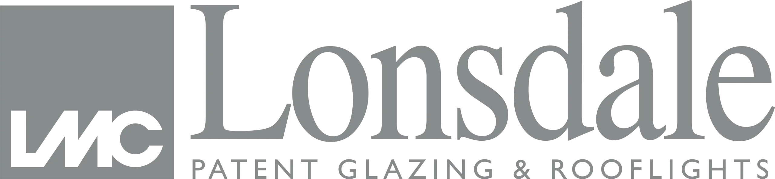 Lonsdale Metal Logo Grey